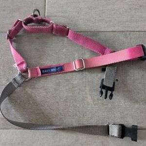 Kids Harness - Pink and Gray